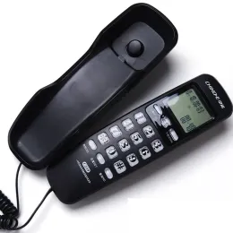 Accessories MiniTelephone Landline Phone DTMF/FSK Home Office Hotel Incoming Caller ID LCD Display Home Desktop Wallmounted Phone