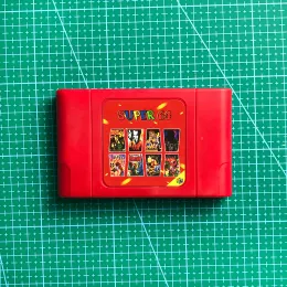 Players Ky Technology Diy 340 in 1 Retro Super 64 Bit Game Card for N64 Video Game Console Cartridge