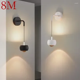 Vägglampa 8m modern inomhus vardagsrum sovrum sovrum nordisk konst el korridor hall