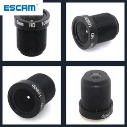 2024 NOVO ESCAM 1080P 2.8/3.6/6mm Lente de segurança da lente CCTV Lente M12 2MP Aperture F1.8, 1/2,5 "Formato de imagem Lente de vigilância HD para escamfore Lente de câmera de segurança 2mp