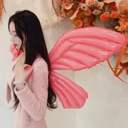 Party Decoration Butterfly Foil Balloons 100 95cm Wings Ballongs Decorations for Girl Kids Wedding Birthday Decors Supplies