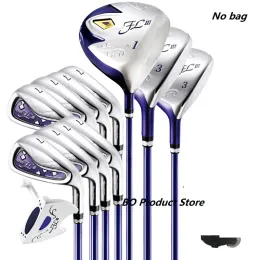 Kluby Fullset Nowe kluby golfowe damskie Maruman FL III Komplebite zestawy Golf Drive Fairway Wood Irons and Clubs Graphit Golf Shaft