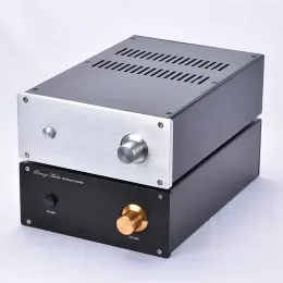Amplifier 220*90*311MM All Aluminum Power Amplifier Chassis Shell Enclosure DIY Box JC2293 Power Amplifier Case Box with Knob