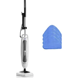 Reliable 300CU Steam Floor Mop with 4 Ultrafine Fiber Pads - 1500W Electric Cleaner for Tiles, Grout, Hardwood Floors, and Carpets