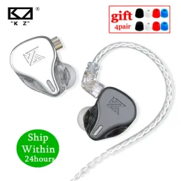 Headphones KZ Earphone DQ6 3DD Bass HIFI Earbuds InEar Monitor Noise Cancelling Music Sport Earphones KZ ZSTX ZSN PROX EDX ZSX ASX ZS10PRO