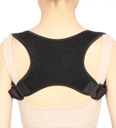 Rückenstütze Männer Frauen Haltung Korrekturgürtel Einstellbarer Korrektor der Wirbelsäule Schulterband Humpback Brace11880629