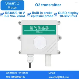 Sensore di ossigeno O2 Rilevamento della concentrazione Contenuto del contenuto di contenuto di contenuto industriale RS485 4-20 mA 0-5V 0-10V