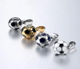 Lujoyce Moureny Football Link Chain Soccer Charm Collece Penne Gold Color Sport Ball Jewelry Men Mob