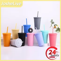 Disposable Cups Straws Pack 250ml Pure White Paper Coffee Tea Milk Cup Drinking Accessories Party Supplies Accept Customize