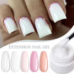 Nagellack lilycute 8ml 5 färg nagelkonstförlängning nagelgel manikyr verktyg utökad modell gel semi permanent uv gel lacks y240425