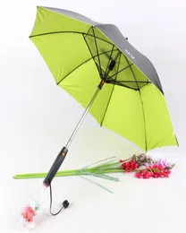 Creative 4 colori Sunny e piovoso ombrello con fan e spray Longhandle Summer Raffreddamento ombrello UV a crema solare ombrello156v3656073
