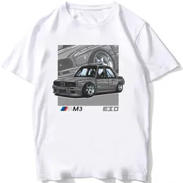 メンズTシャツレトロドイツeudm-e34 m5 tシャツ夏のハラジュクメン