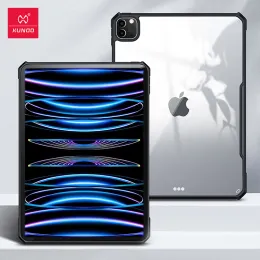 Случай xundd Shock -Rase Case для iPad Pro 12.9 2022, Защитный прозрачный ламп для планшета для iPad Pro 10.2 10.9 11 12.9 2022 Корпус