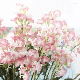 装飾的な花植物現実的な人工盆栽forsythia美しいホームガーデン飾り