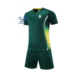 Sociedade Esportiva Palmeiras Homem Lazer Home Leisure Suit de Crianças Summer Leisure Sweatshirt Alta qualidade Treinamento ao ar livre Terno de manga curta