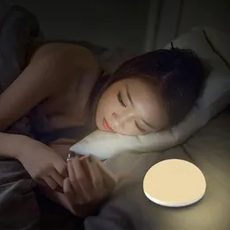 Şarj edilebilir USB Modern Basit Gece Işığı Led Yatak Odası Atmosfer Gece Işığı
