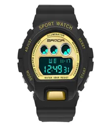 Casual Watches Boy Sanda Fashion Outdoor Electronic Sports zegarek dla mężczyzny i pary wielo kolorów Wysokie twardość szklana żywica 51876642