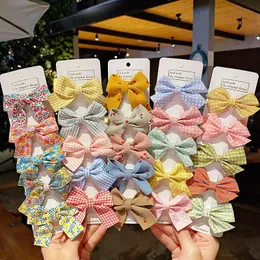 5pcs/Set New Massive Ribbon Bowknot Haarklammern für Baby Girl