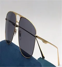 نظارة شمسية جديدة تصميم الأزياء 0336 مربعًا بسيطًا نمطًا شعبيًا UV 400 نظارات حماية خارجية للرجال والنساء 9931770