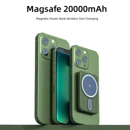 Equipment Magnetic Power Bank 5000mAh tragbarer drahtloser Schnelllade -USB -Ausgang Externer Akku für iPhone 14 12 13 Magsafe Powerbank