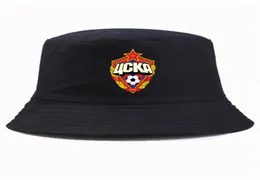 Nytt sommarmössa Central CSKA Moskva Ryssland Bucket Hat Summer Casual Brand Unisex Fisherman Hat223H8104460