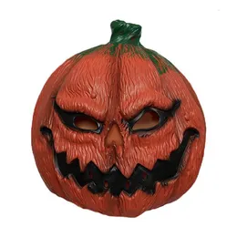 Maschere per feste Halloween Pumpkin Head Masque Masque Props Lattice Teste giù per le forniture di decorazione 230919 Dropse Delivery Home Garden Fest Dhi8x