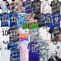 2024 New Japan Soccer Trikotsspieler Weltmeisterschaft Minamino Tomiyasu Tsubasa Mitoma Maeda Maillot Japon Fußballhemd Kyogo Asano Ito Shibasaki Kubo Kamada
