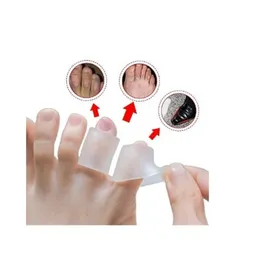 2024 neue 10 PCs/Los Silikon Gel Little Toe Tube Corns Corrector Pinkie Protector Gel Bunion Zehen Fingerschutz Gel Ärmel