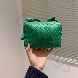 Bottevenets omuz çantası döngüleri çanta dokuma 7a lüks çantalar mini kamera bulut hobo kadınlar moda deri messenger kadın