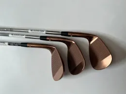 Clubs Golf Clubs SM9 Wedges Copper Finish SM9 Golfkeile 48/50/52/54/56/58/60/62 Grad R/S Flex -Welle mit Kopfabdeckung