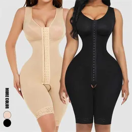 Novo designer espartilho Mulheres de tamanho Shapers Shapers Full Shaist Trainer Body Shapewear Controle de barriga Slimming Bbl Fajas Colombianos Após a cirurgia pós -cirurgia