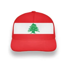 Líbano Youth Hat Diy Nome personalizado Número LBN Cap nação bandeira árabe árabe country libanês impressão PO Baseball Caps9002852