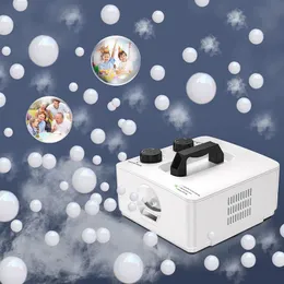 Full-Automatic Smoke fog bubble machine for birthday wedding party Chistmas Halloween children toys 240416