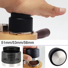 304 Paslanmaz Çelik Kahve Kurcalama Espresso Distribütörü 51mm5m58mm Portafilter Ayarlanabilir Toz Hammer Barista Aksesuarları 240423