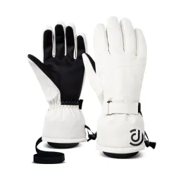 Handschuhe Winter Männer Frauen Ski Handschuhe winddicht warmes wasserdichtes Touchscreen -Fleece -Fleece -Snonlip Snowboard Schneemobil -Radfahren Ski -Handschuhe