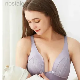 Idgl Maternity Intimates Специальное предложение Bra Bra без костей беременности Беременная одежда Беременность предотвращает провисание грудных вскармливающих женщин, кормящих бюстгальтеры D240426