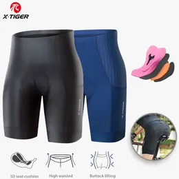 X-Tiger Cycling Shorts Bike Tights ST-MULTI Cushion Pro Lycra Bicycle Shorts Breathable Sports Women Mountain Road Biking Shorts240417