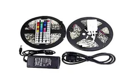 10 m 5050 RGB LED LIGE LIGHT DC 12V WODYPROOM 30LLEDSM 150LEDS 5MROLL FITA DE TIRAS LUSES 44 KLEYS PALETOWY KONTRUR 6A Power3216008