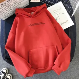 Sweatshirts gençler kızlar komik mektup büyük boy hoodies kadın sweatshirtler harajuku kapüşonlu terler uzun kollu sonbahar sıcak kadın giyim