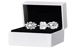 Celestial Sparkling Star Stud Ohrringe Original Box für 925 Sterling Silber CZ Crystal Fashion Women Ohrring Set6384482