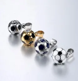 Lujoyce Trendy Football Link Chain Soccer Charm Necklace Pendant Gold Color Sport Ball smycken män pojke barn gåva hänge nackebling9725463