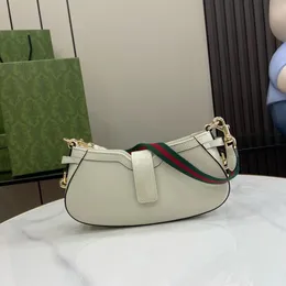 10a Ayna Kalite Tasarımcı Küçük Zip Çanta Lüks Omuz Plaj Çantası Orijinal Deri Çanta Crossbody Shouder Uzun Kayış Debriyajı Lady Bag Moon Boyutu Kutu