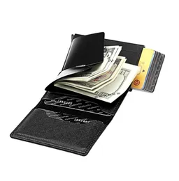 KB232KB236 RFID antitheft Money Clips Men039S بطاقة Bullet Card Automatic Card CASTENT CASE METAL MENTER AND