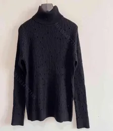 Feshion Desinger Женский свитер вязаный круглая шея бренда, вязаная ретро -дыра, оставляя женскую одежду, женщины 039, повседневная PU4142806