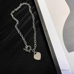 Дизайнерская роскошная модная ожерелье Кокерская цепь 925 Серебряная серебряная 18 -каратная золотая покрытия из нержавеющей стали.