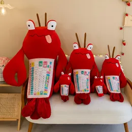 New Keyboard Man Funny Doll Plush Toy Simulation Crayfish Doll Sleep Pillow Cross border Creative Gift Doll