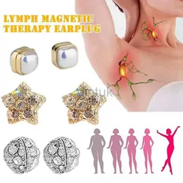 Stud Weight Loss Magnet Earring Star Zircon Crystal Crystal Terapia magnetica Delizio Orecchini di alimentazione sanitaria Orecchini di matrimonio D240426