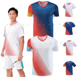 2024New Foder Badminton Jersey Collection för män och kvinnors barns badminton kortärmad topp snabbtorkande sportkläder t-shirt foder badmintonshirt