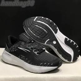 2024 Brooks Glycerin Designer Shoes أحذية غير رسمية للنساء للنساء Ghost Hyperion Brooks Shoes Black White Gray Yellow Borange Shoes