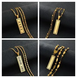 Anniyo personaliza nomes letras maiúsculas colares pendentes Mulheres Menpessoizadas Guam Hawaiian Chuuk Kiribati Jóias 156121 CX20077197049
